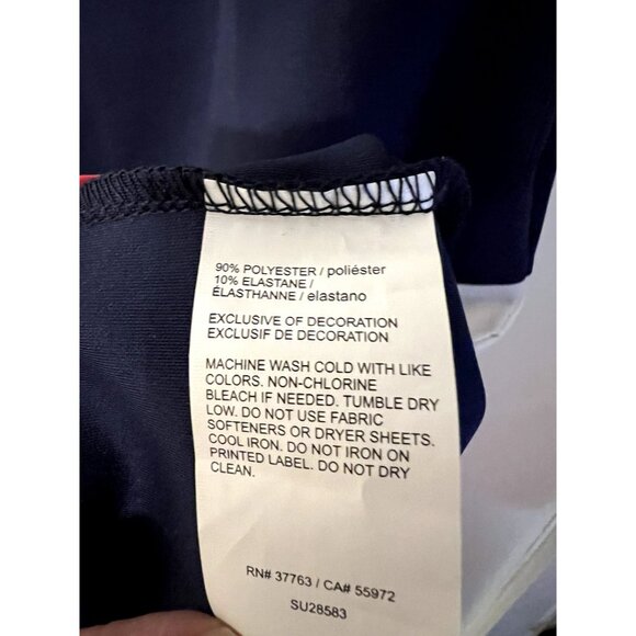 PGA Tour Sail Away ColorBlock Sleeveless Zip front Sleeveless  No flaws Like New - Picture 8 of 8